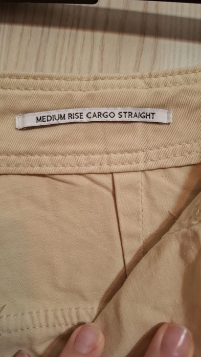 Spodnie cargo proste rozmiar m