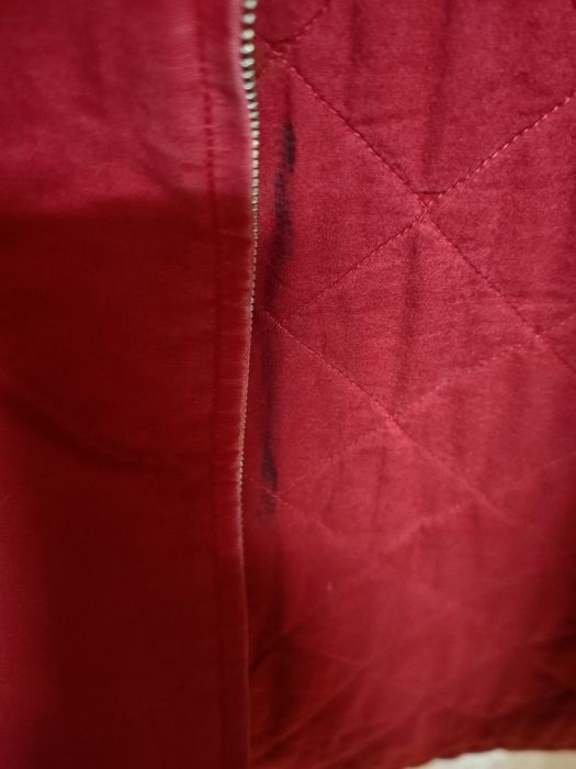 Blusão Tommy Hilfiger vermelho tipo Harrington