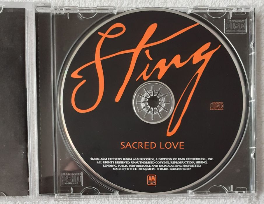 Sting – Sacred Love (CD, Album, Reissue)