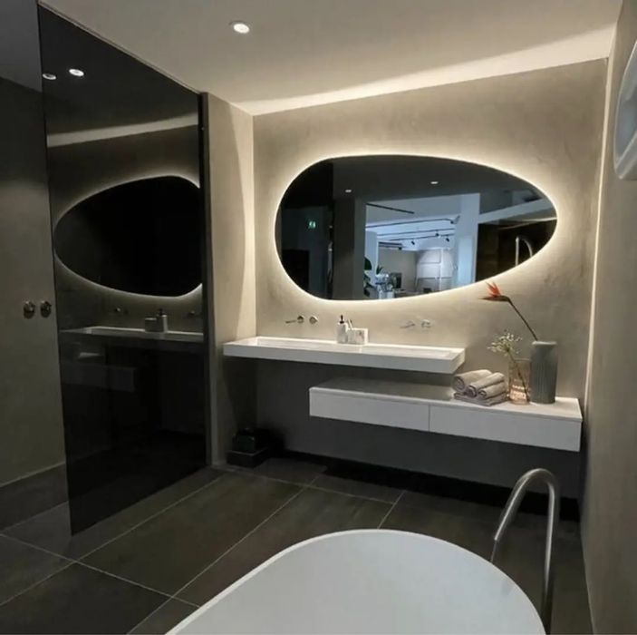 СУПЕР ЦІНА! Дзеркала з підсвіткою сілует Зеркала с подсветкой