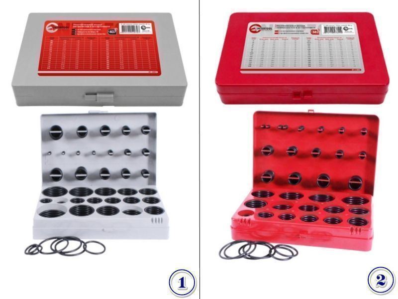 Комплект гумових сальників INTERTOOL. Уплотнительные кольца