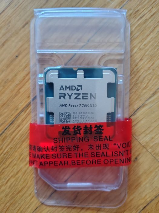 AMD Ryzen 7 7800X3D. Нові