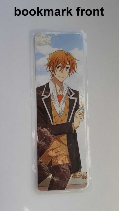 Marcador de livros e ímanes laminados anime Sasaki to Miyano BL yaoi
