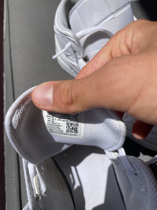 Jordan 1 brancas