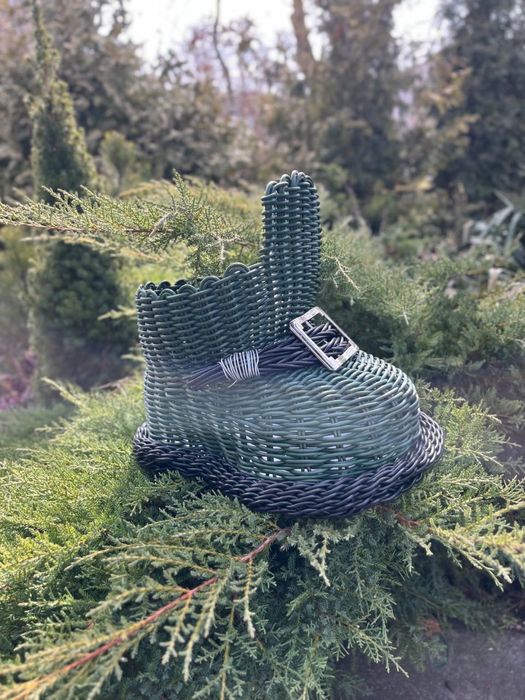 Мастер класс по плетению кашпо - башмака из ротанга