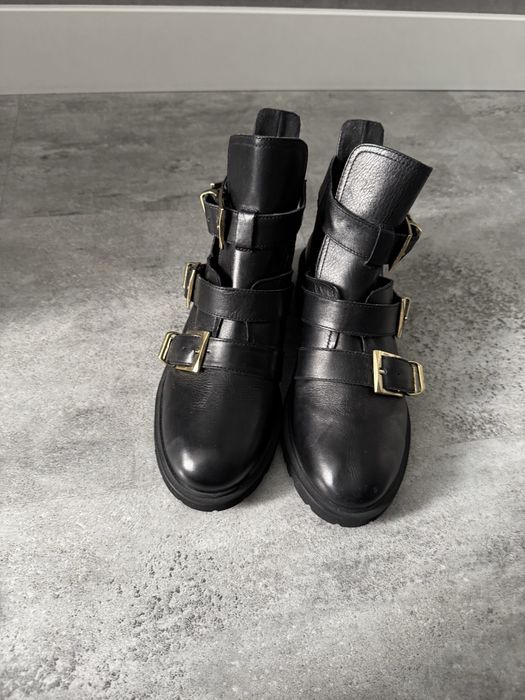 Ботинки steve madden черевики челсі жіночі шкіряні 38 розмір