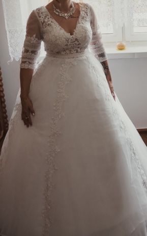 Suknia ślubna  ksieżniczka