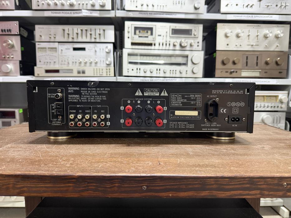 ‼️Amplituner stereo Denon DRA-385 RDS Audio Room