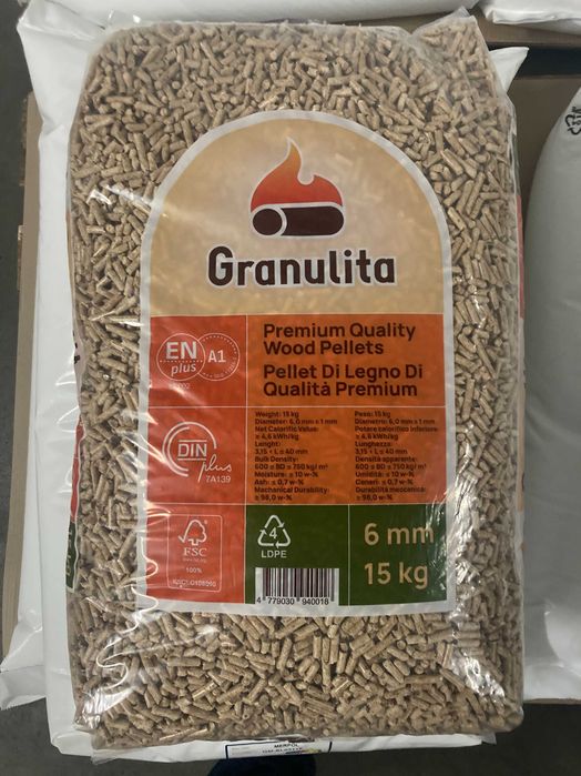 pellet drzewny sosnowy certyfikowany EN PLUS A1
