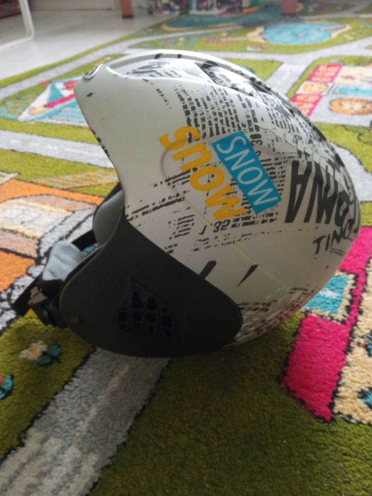 Шлем для лыж, Alpina, детский 48-52 см