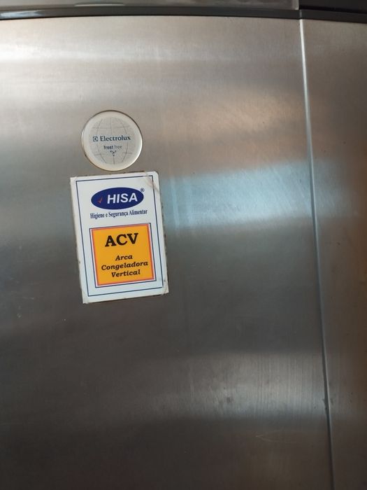 Arca Congeladora Vertical Electrolux cromada