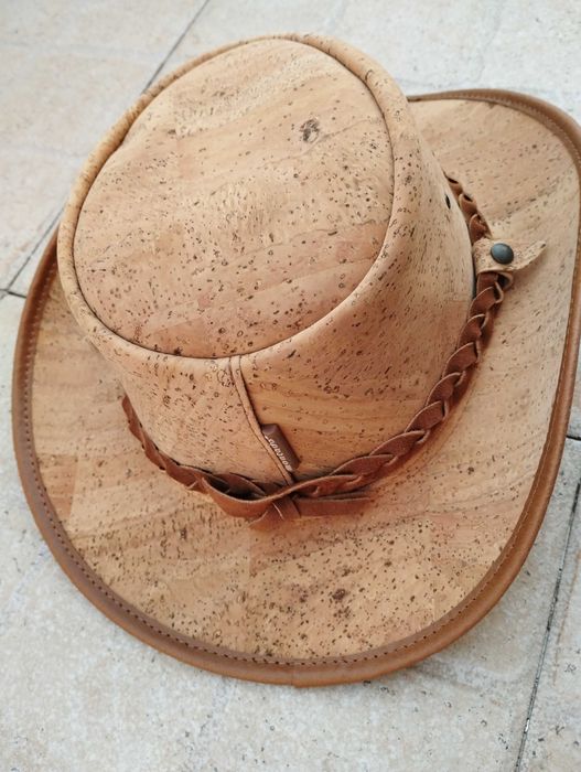 Chapéu cortiça castanho 1