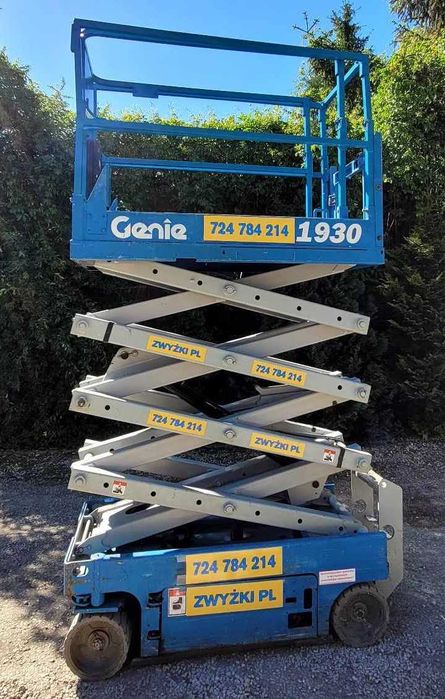 Wynajem podnośników koszowych i nożycowych