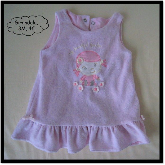 0-6 Meses,Menina, Outono/ Inverno - vários artigos