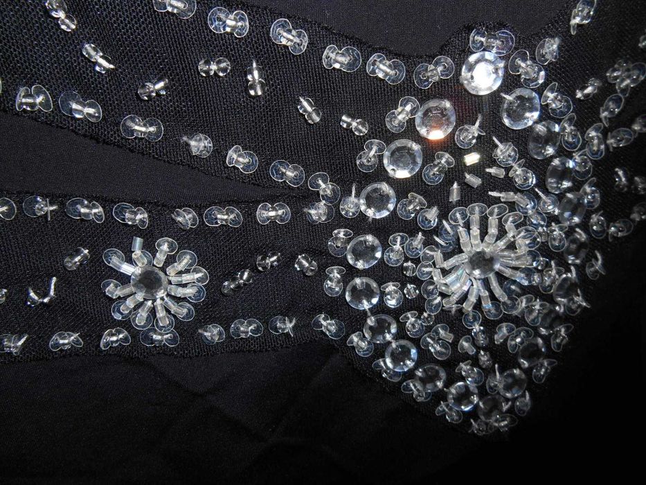 суцільний купальник сукня 54 розмір чорний Бонприкс