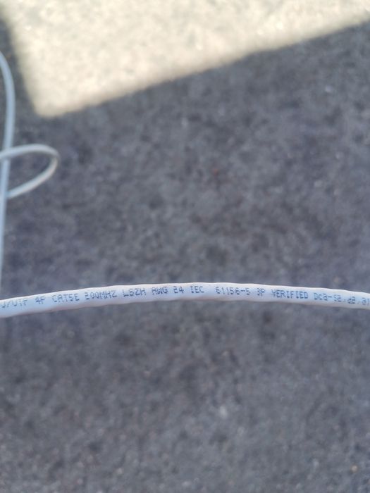Cabo Ethernet Cat 5E de 55 metros