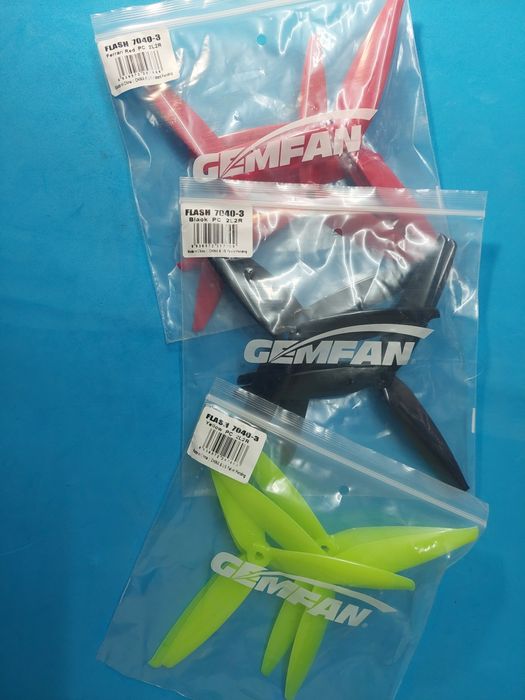 Helices Gemfan flash  7 polegadas64284861202563123