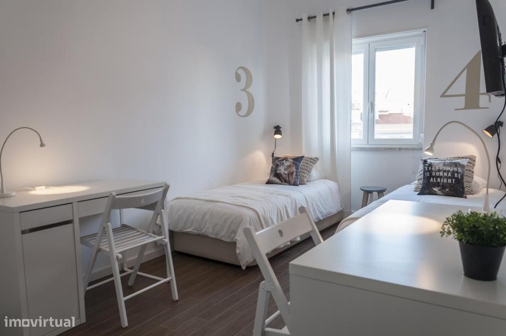 Quarto - localizado em Lumiar Lisbon
