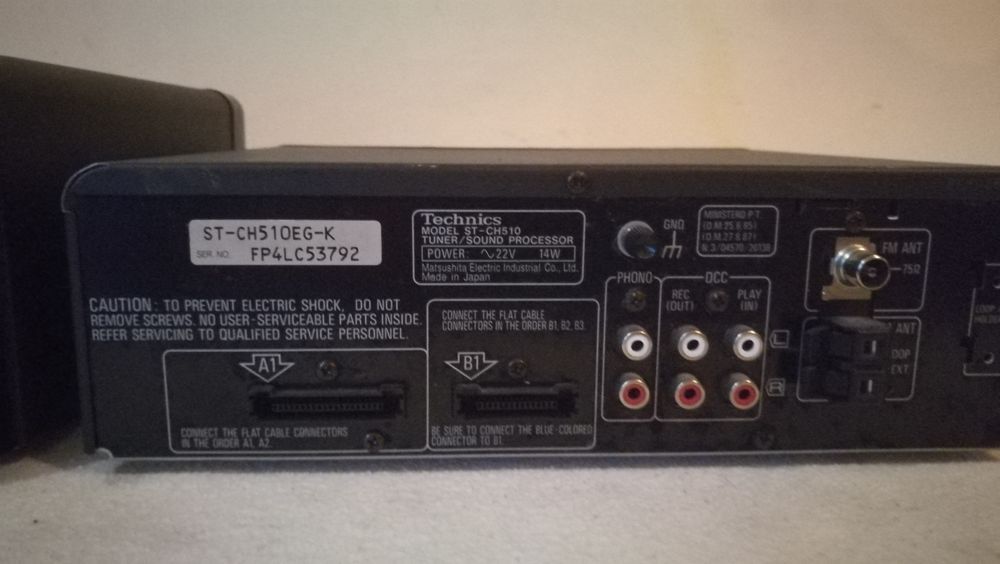 Technics SE -CH 610 Amplifer,  Tuner Processor ST - Ch510