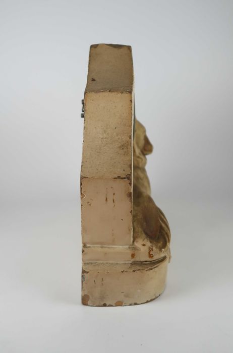 Estatueta com Relógio - Propaganda Comercial 1934/1936 - Estado Novo