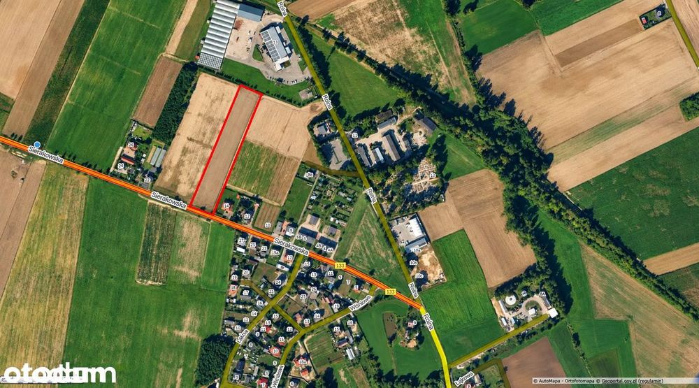 Działka Budowlana 780 m² Chrzypsko Wielkie ul Sierakowska - Widok 4