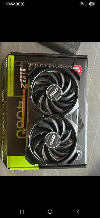 Plaça gráfica Ventus rtx 4060 8gb
