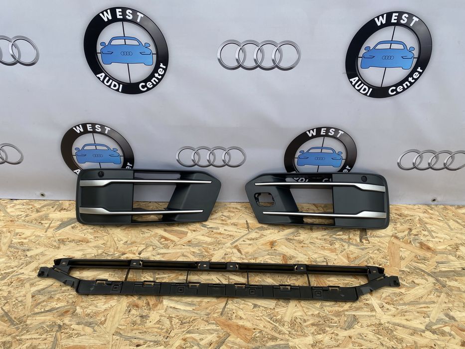 Audi Q7 4M решітки переднього бампера ауді ку7 4м решітки бампера