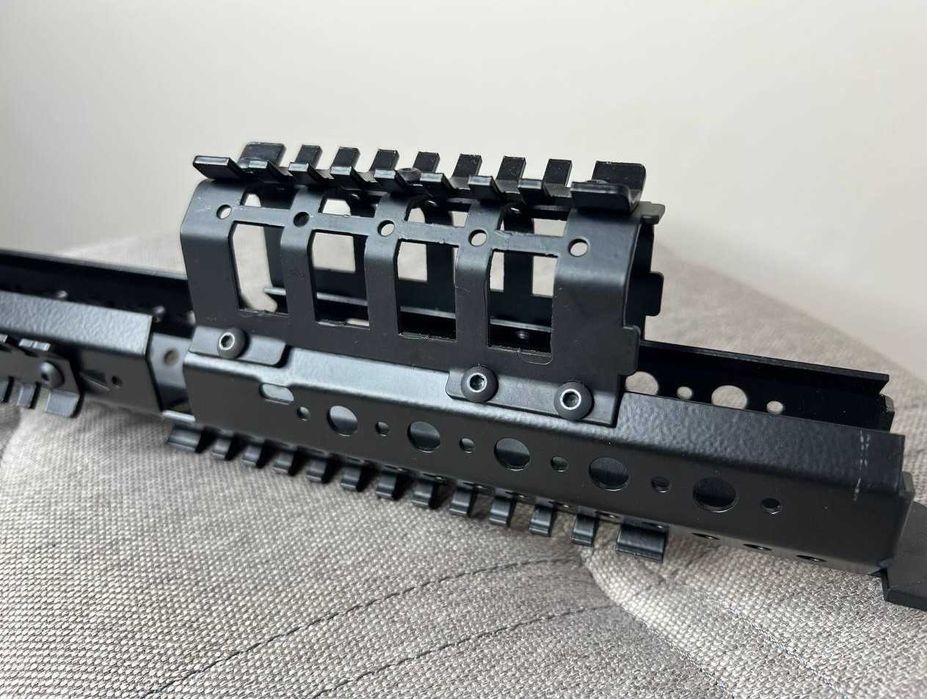 Тактична довга цівка цевье сталева для АК АКС АКМ ГАРАНТІЯ ВИРОБНИК