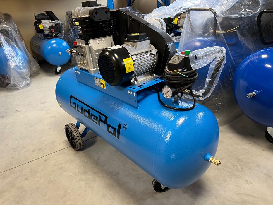 Sprężarka Kompresor  GUDEPOL   GD 38 - 150 - 395     395 L/min  10 BAR