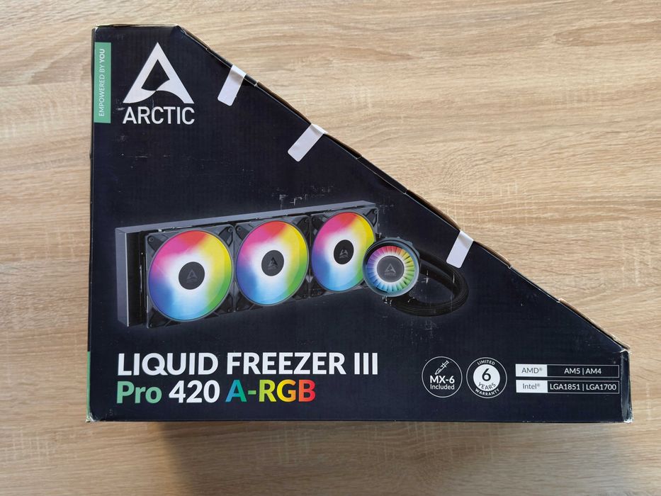 chłodzenie ARCTIC Liquid Freezer III Pro 420 A-RGB Black
