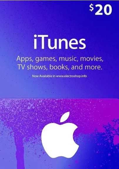 Apple ITUNES Gift Card 50-100$-500$ - Цифрова Гіфт картка   USD USA