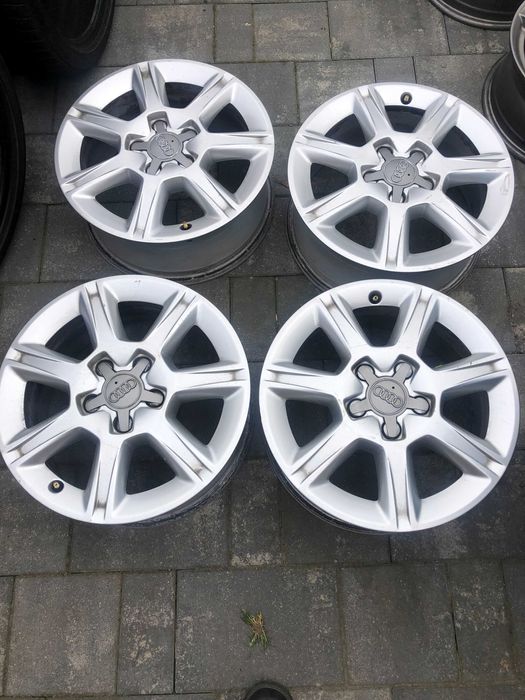 felgi aluminiowe koła 16 5x112 audi vw opony 205/55/15