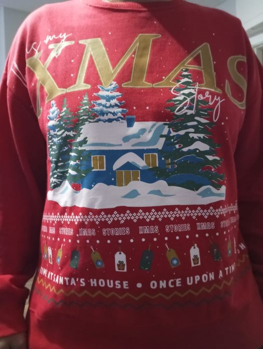 Camisola Natal como nova