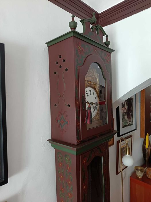 Relógio de Caixa Alta - Francês - A Funcionar e Completo - 245cm