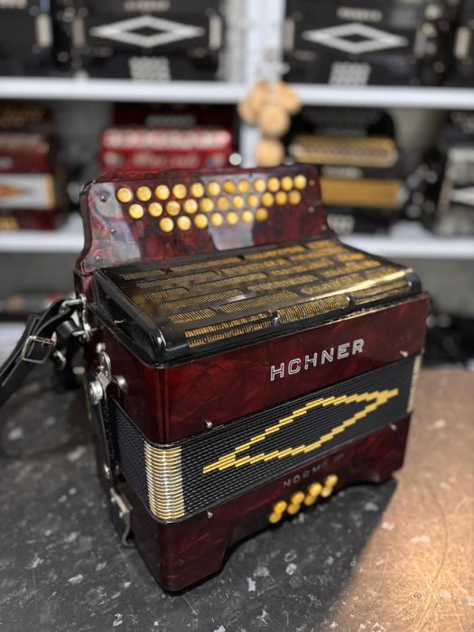 Concertina Hohner Fã La#Re#