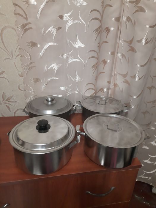 Кастрюли советская  нержавейка