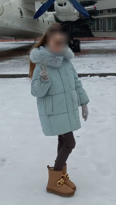 Зимова куртка з вишивкою для дівчаток X-woyz