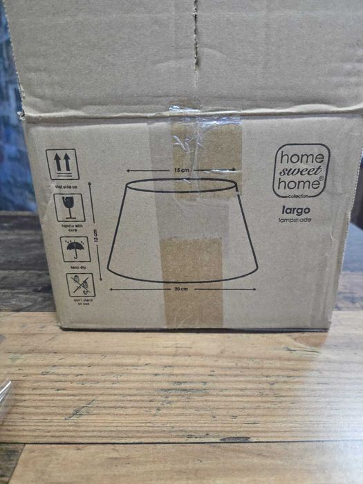 Abażur z materiału