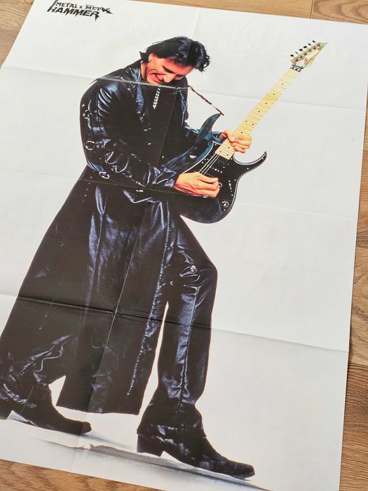 Steve Vai - Wielki plakat XXL z 2008 r. - Format 55 x 75 cm - NOWY!