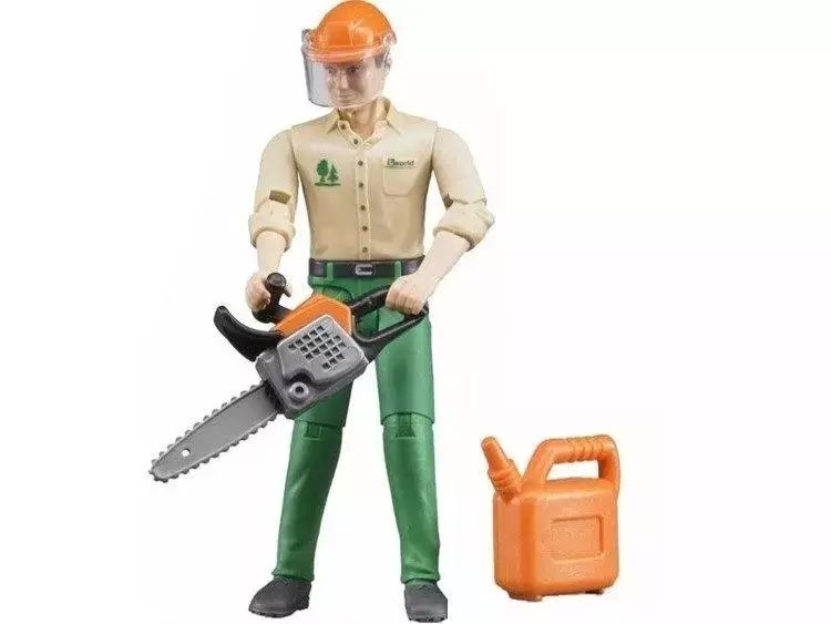 Figurka drwala z akcesoriami. Nowy Produkt