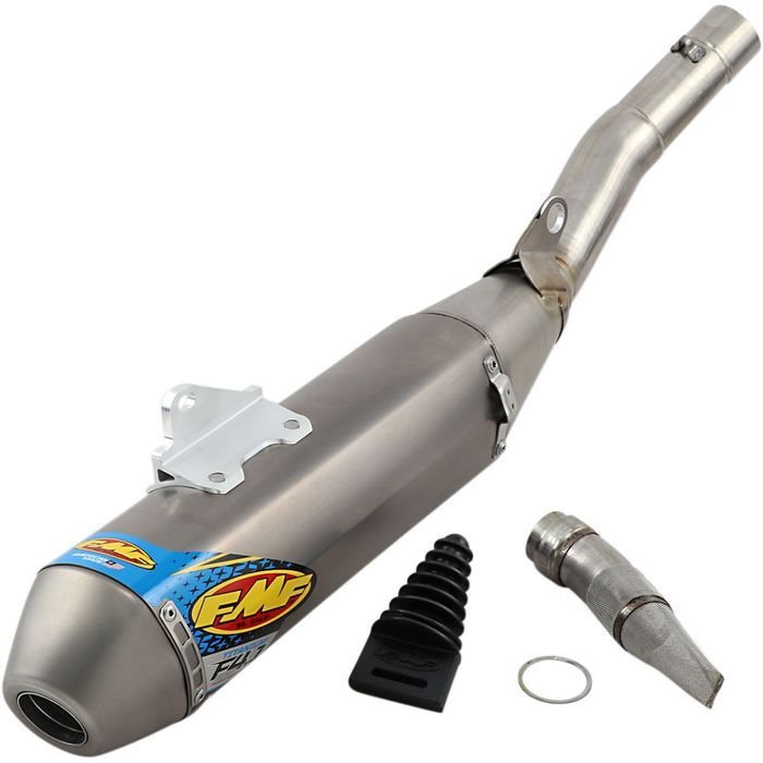 ponteira de escape fmf muffler factory 4.1 rct titanium sl (slip-on)