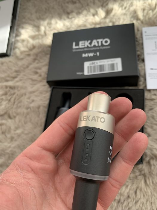 Бездротова мікрофонна система Lekato MW-1 (5.8GHz)