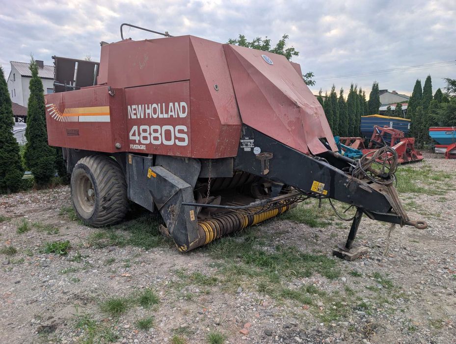 Prasa duża kostka new Holland fiatagri 4880s 120x80 bigpack heston