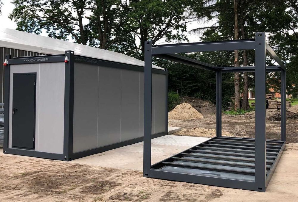 Kontener Pawilon - Biurowy Socjalny Sanitarny Magazynowy - PRODUCENT