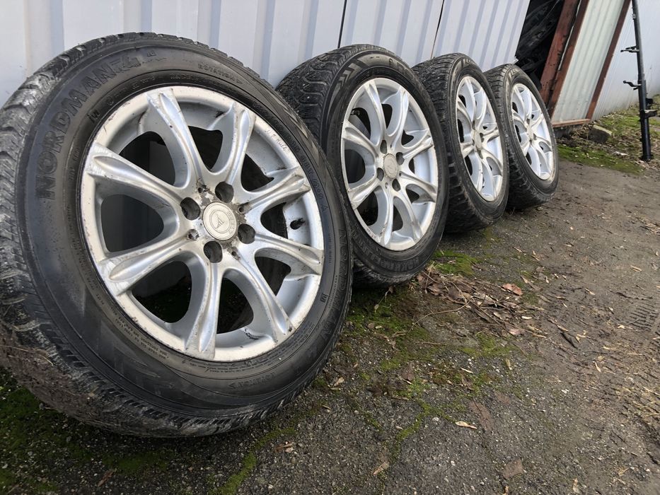 Комплект дисков с зимней резиной на ДЖИЛИ МК СК R15