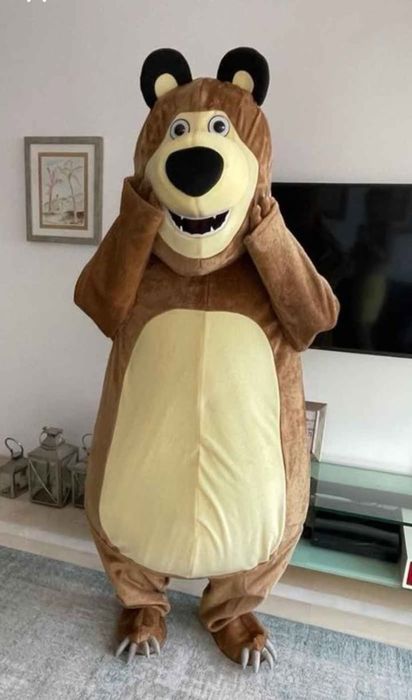 Mascote Urso Masha