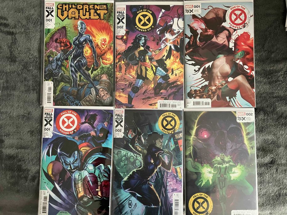 komiksy marvel - x-men, avengers, daredevil, scarlet witch