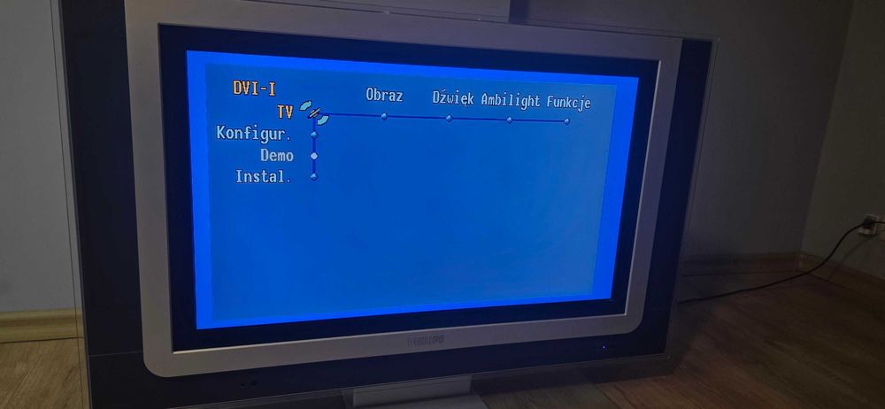 Telewizor LCD Philips 32" z funkcą podświetlania