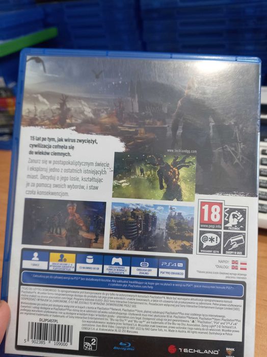 Dying Light 2 Playstation 4 polska wersja dubbing stan bardzo dobry