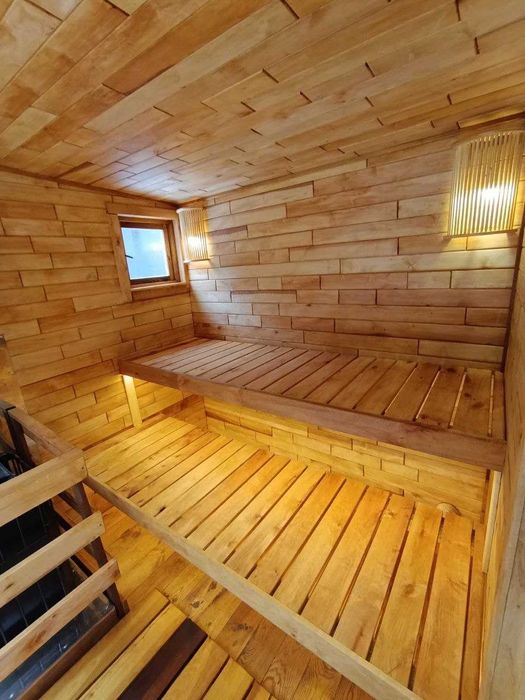 лазня 7,5/2,4м.  ТЕРМО дерево зовні і в середині_ Є В НАЯВНОСТІ